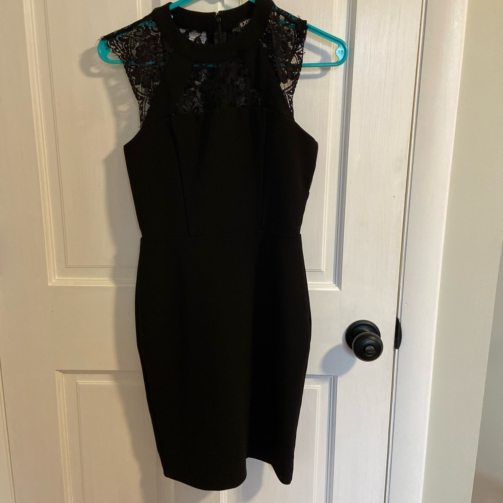 Express black dress 💃🏼